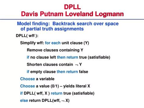 dppll|davis putnam.